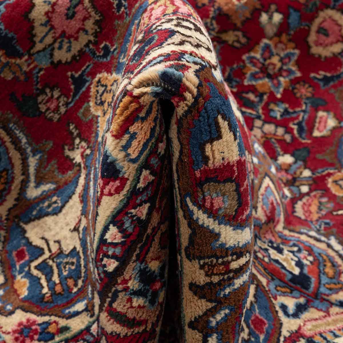 שטיח קשאן אדום 286*200 KASHAN