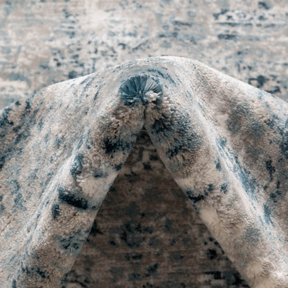 שטיח סילביה 01 כחול\אפור SYLVIA