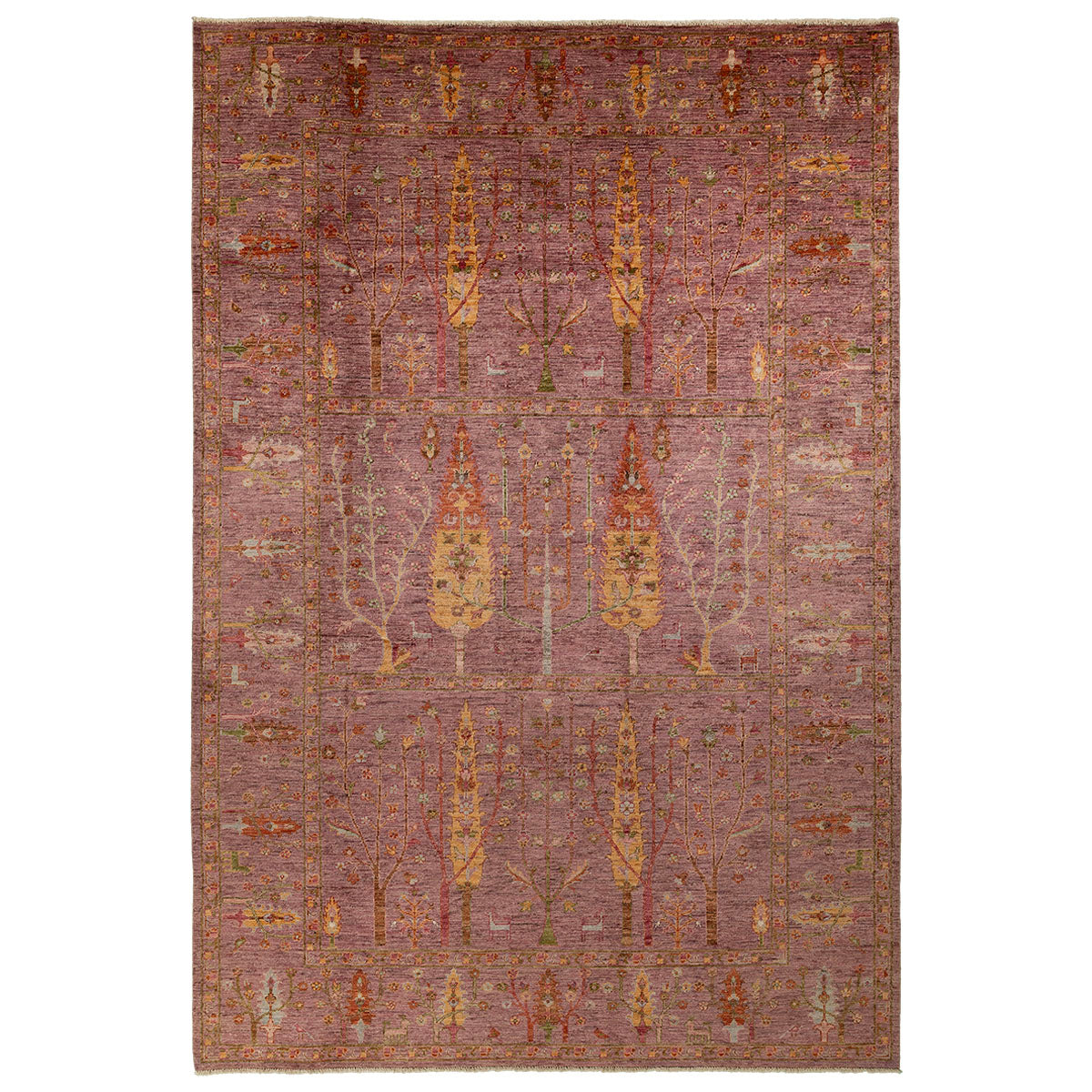 שטיח ארזו antique wash ורוד/צבעוני 299*203 AREZU