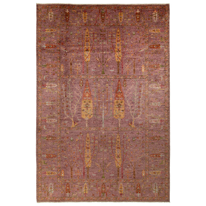 שטיח ארזו antique wash ורוד/צבעוני 299*203 AREZU