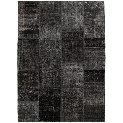 שטיח טלאים שחור 244*177 PATCH