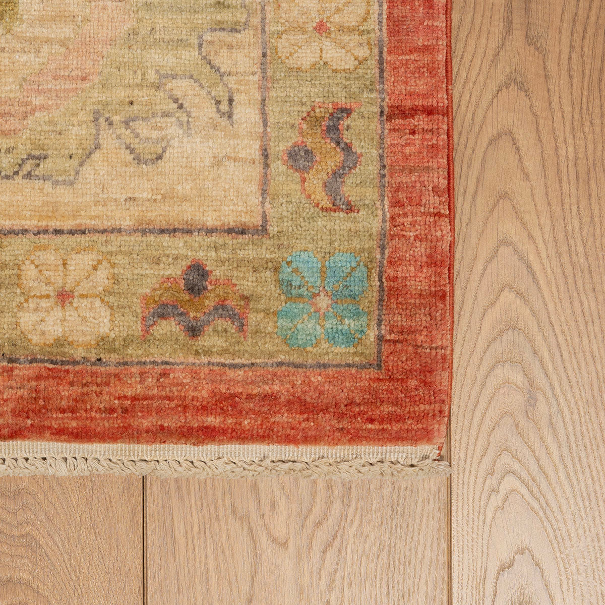 שטיח אושק antique wash אדום/צבעוני 402*296 USHAK