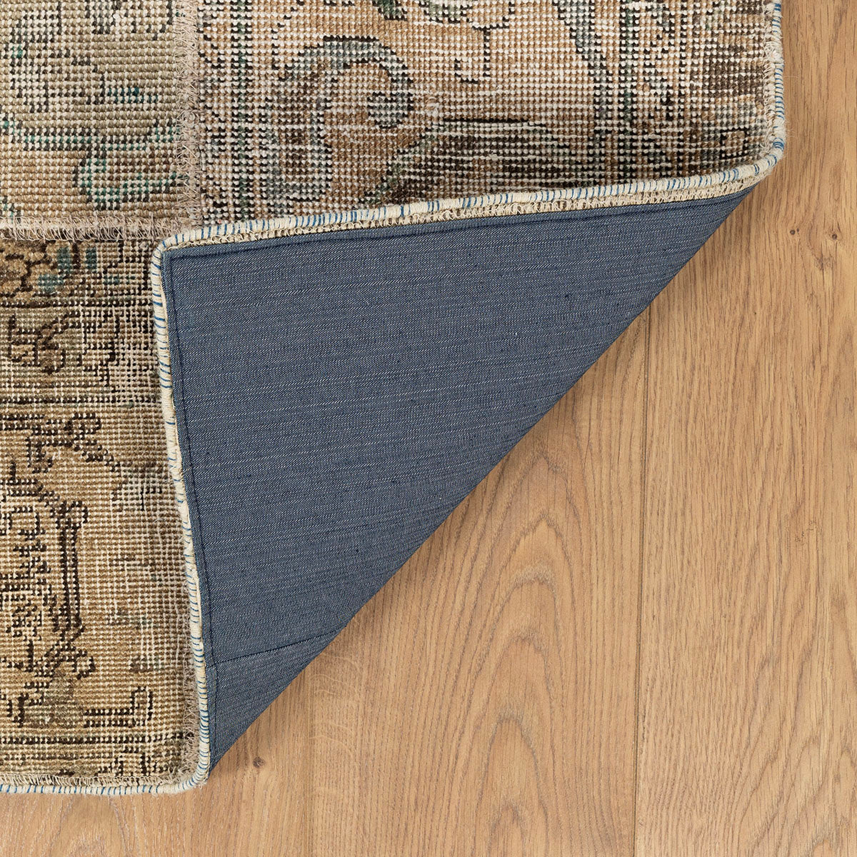 שטיח טלאים חום/בז' 240*170 PATCH