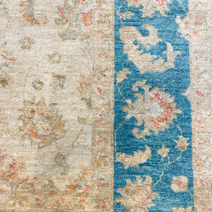 שטיח סופר זיגלר 00 בז'/תכלת 240*177 SUPER ZIGLER