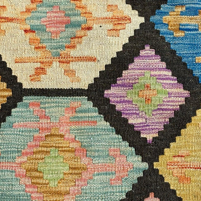 שטיח קילים פרסי רטרו צבעוני 203*150 KILIM