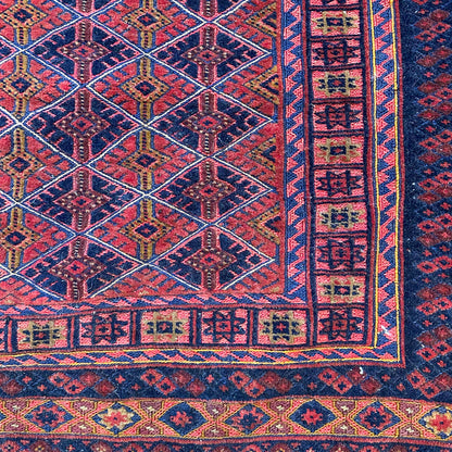 שטיח סופר אוזבקי 00 אדום 190*164 UZBEK