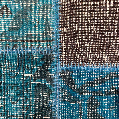 שטיח טלאים 00 טורקיז 245*171 PATCHE