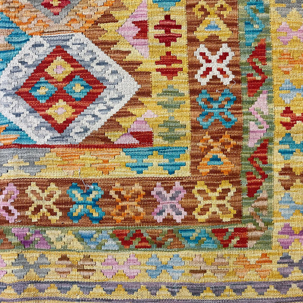 שטיח קילים פרסי רטרו צבעוני 258*186 KILIM