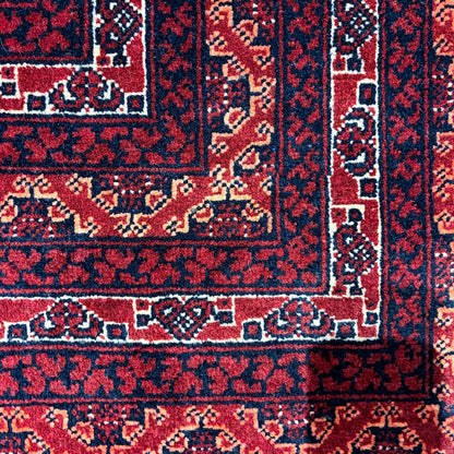 שטיח אפגני באשיר צבעוני 286*200 BASHIR