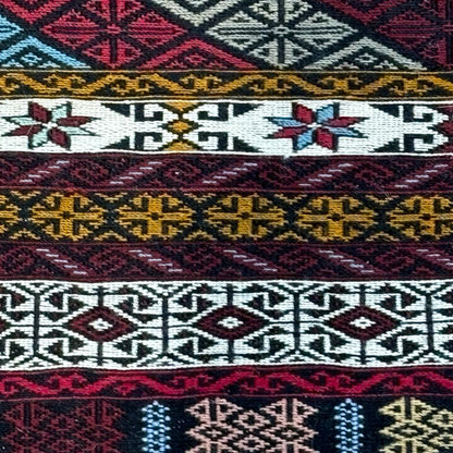 שטיח סומק אפשר משי צבעוני 204*128 SUMAK