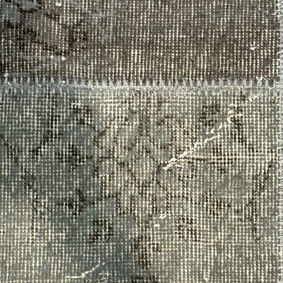 שטיח טלאים אפור/טורקיז 171*120