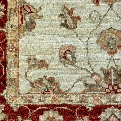 שטיח סופר זיגלר בז'/אדום ראנר 294*84 SUPER ZIGLER