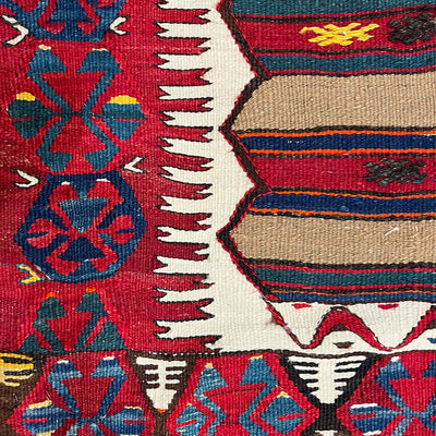 שטיח קילים אנטולי צבעוני 220*159 KILIM