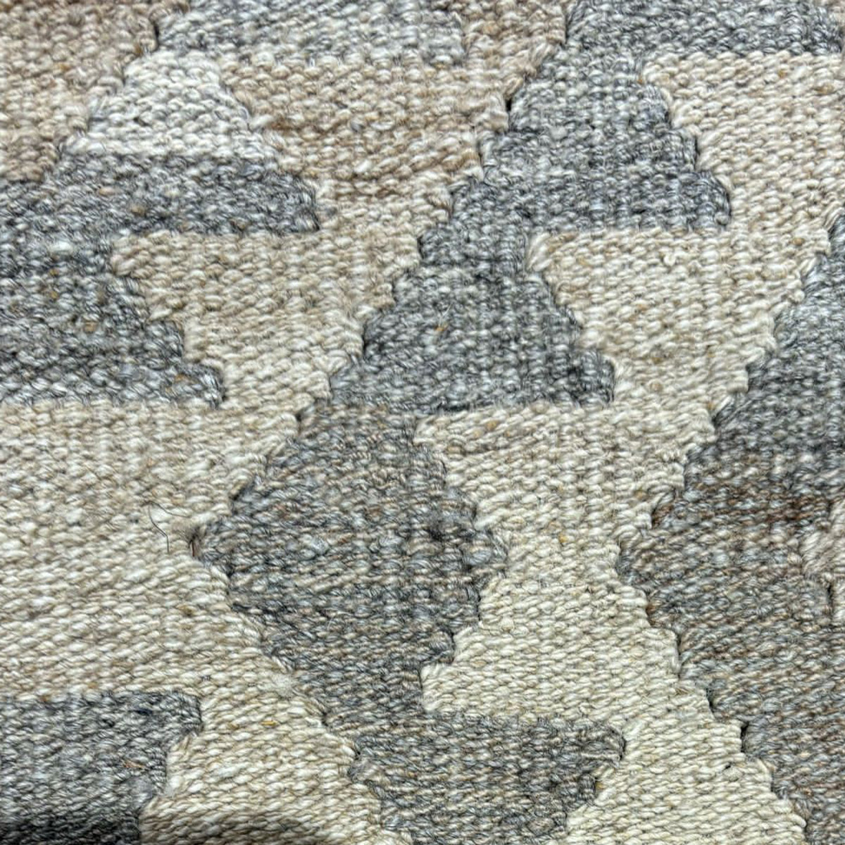 שטיח קילים פרסי רטרו ענתיק וואש אפור 282*200 KILIM