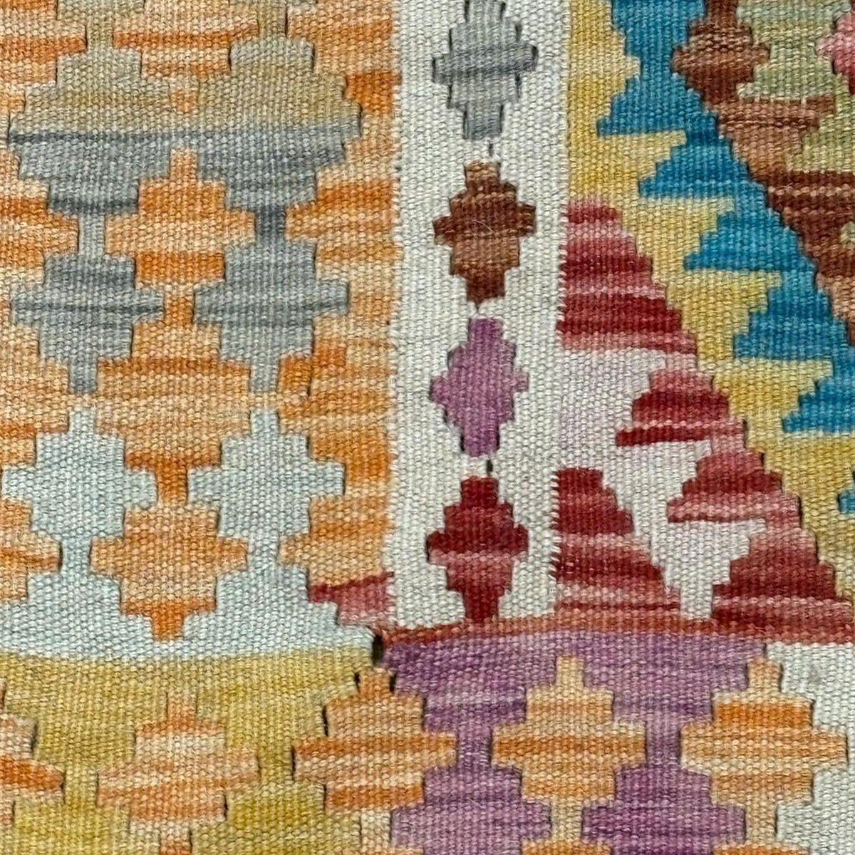 שטיח קילים פרסי רטרו צבעוני ראנר 272*78 KILIM