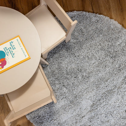 שטיח שאגי קטיפה פארמה עגול SHAGI