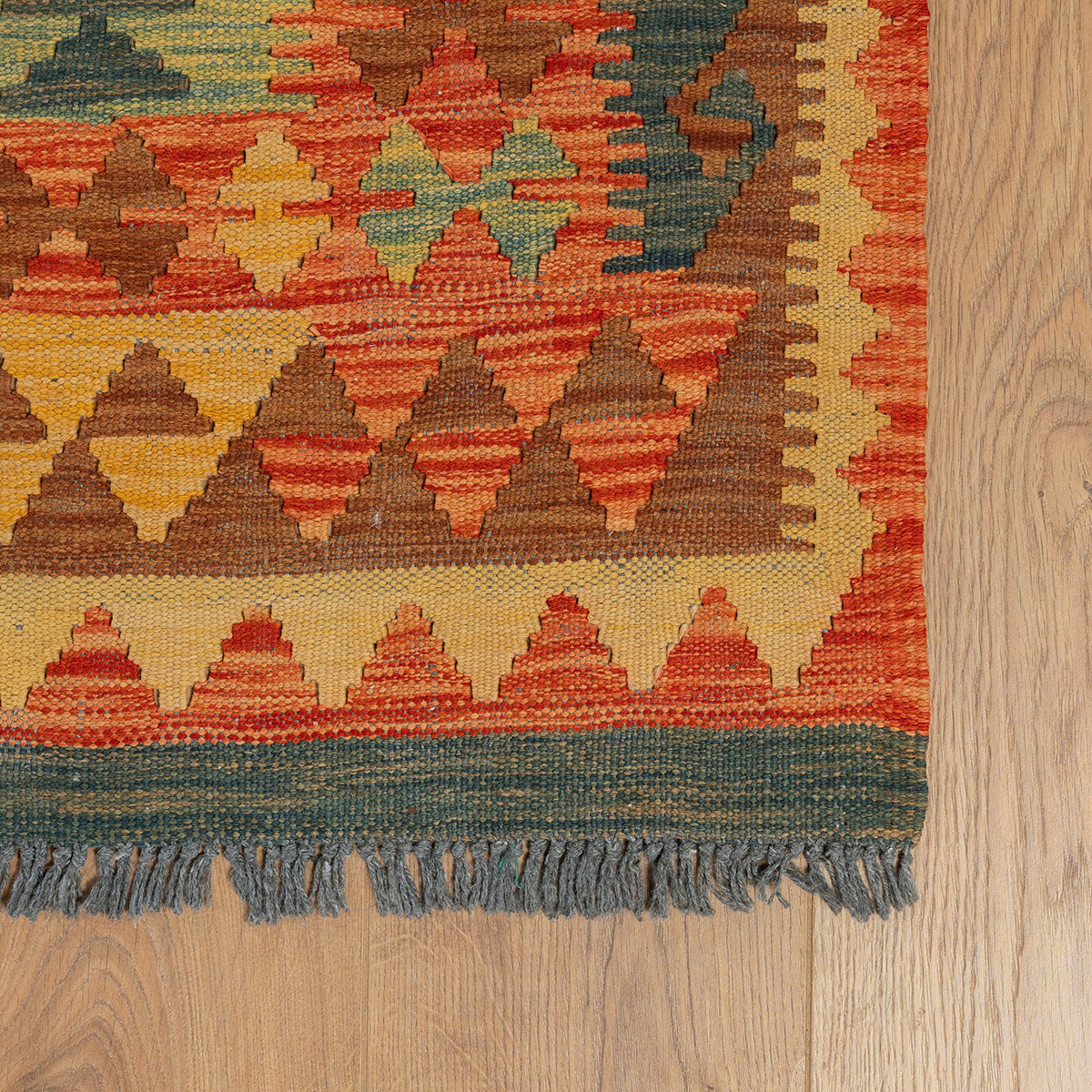 שטיח קילים אפגני צבעוני 294*189 KILIM