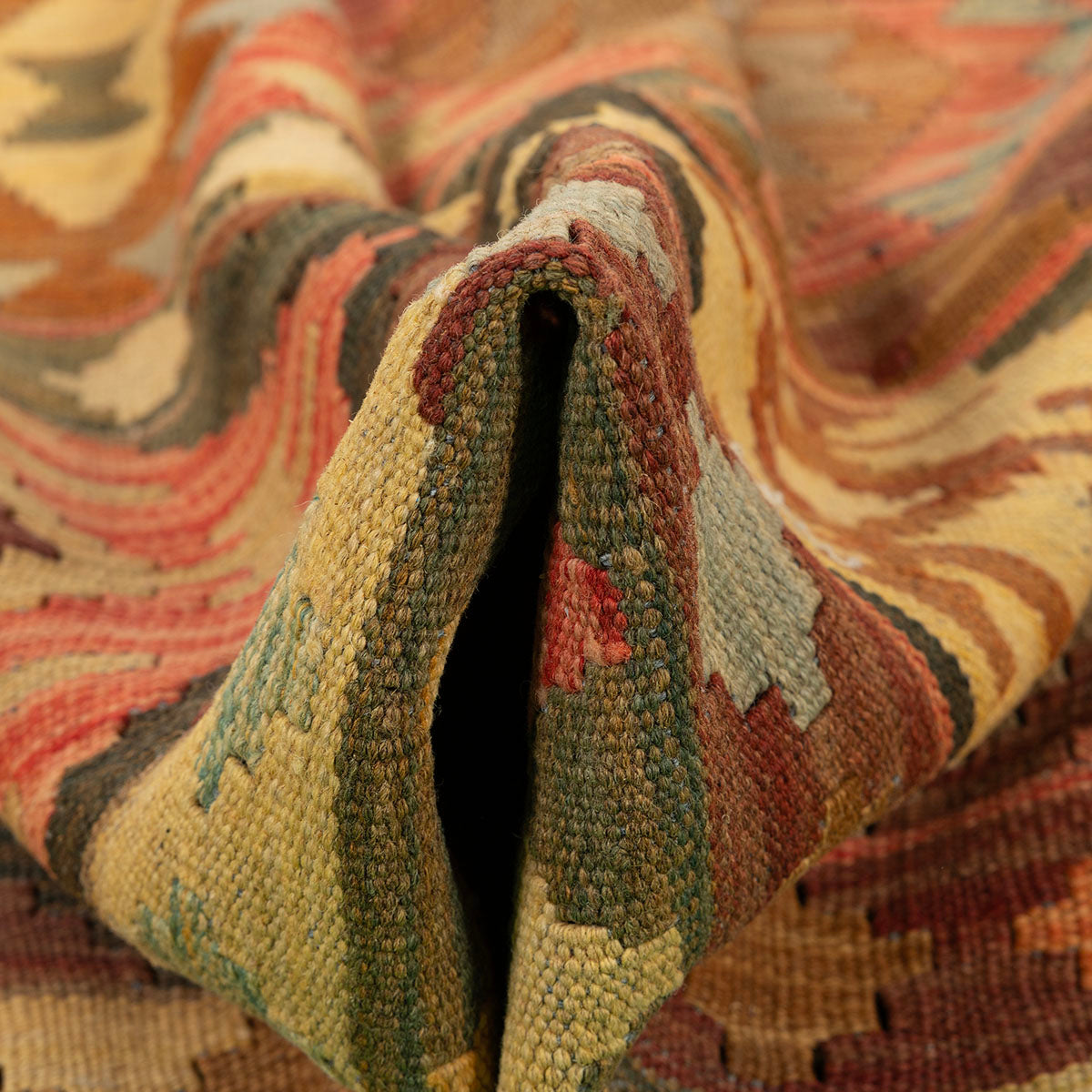 שטיח קילים אפגני צבעוני 288*189 KILIM
