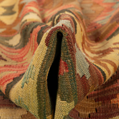שטיח קילים אפגני צבעוני 288*189 KILIM
