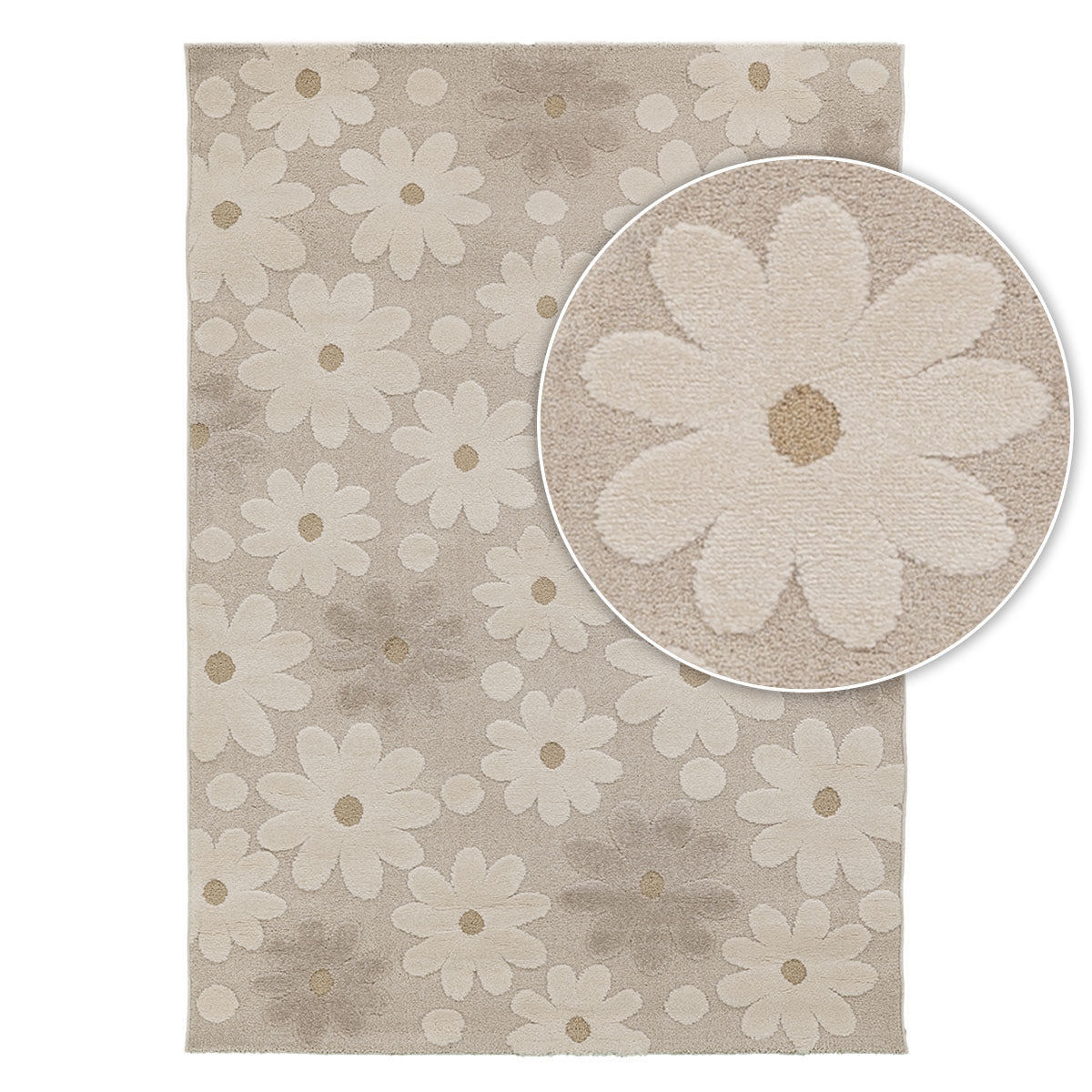 שטיח מגנוליה קרם/אפור MAGNOLIA