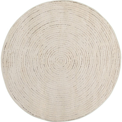 שטיח סטורם קרם עגול STORM