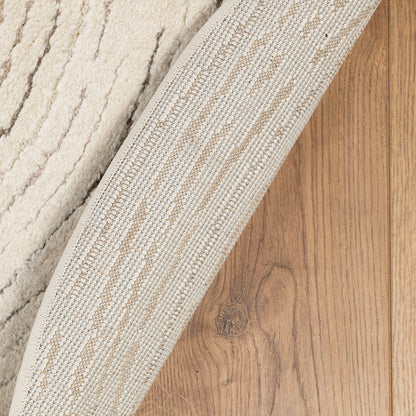 שטיח סטורם קרם עגול STORM