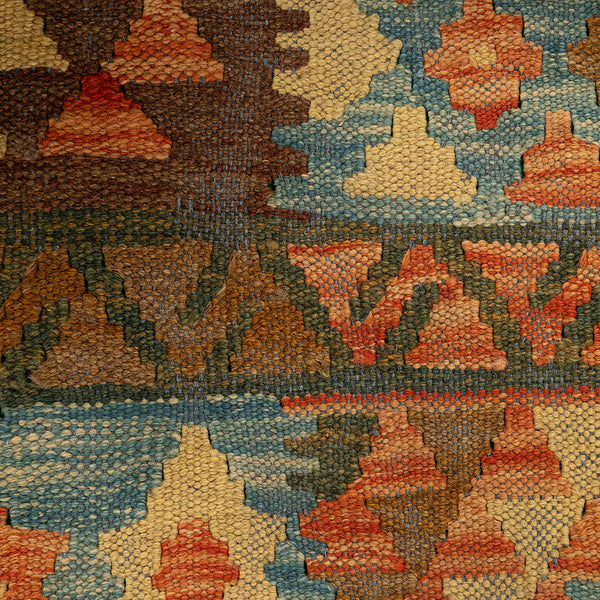 שטיח קילים אפגני צבעוני 303*198 KILIM