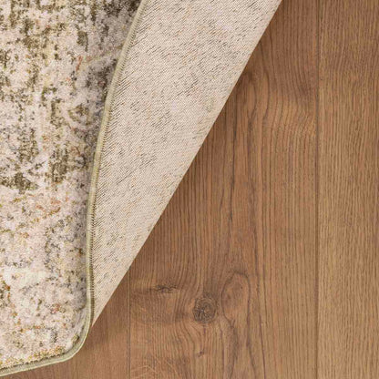 שטיח רטרו קרם עגול RETRO