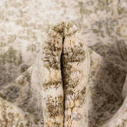 שטיח רטרו קרם עגול RETRO