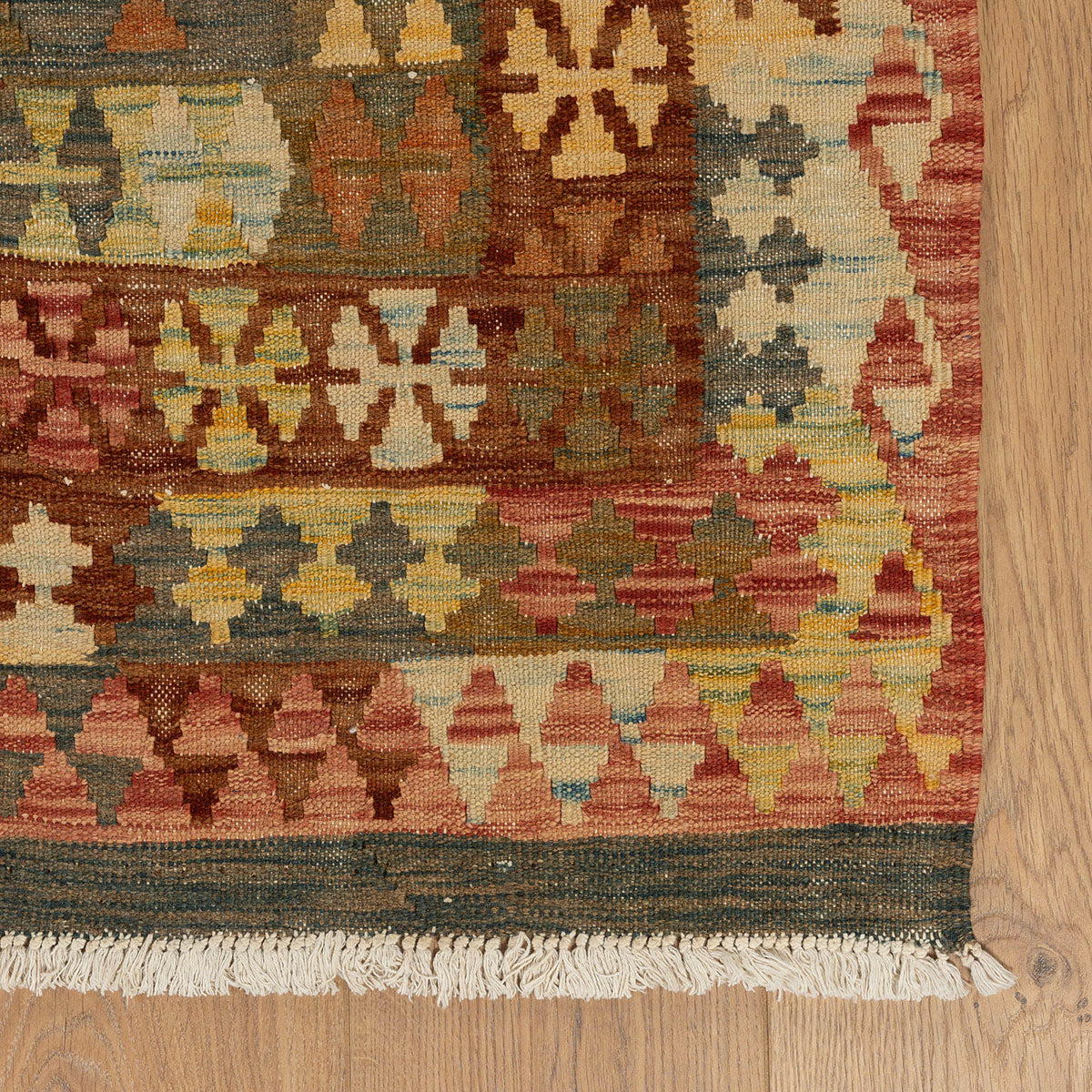 שטיח קילים אפגני צבעוני 310*203 KILIM