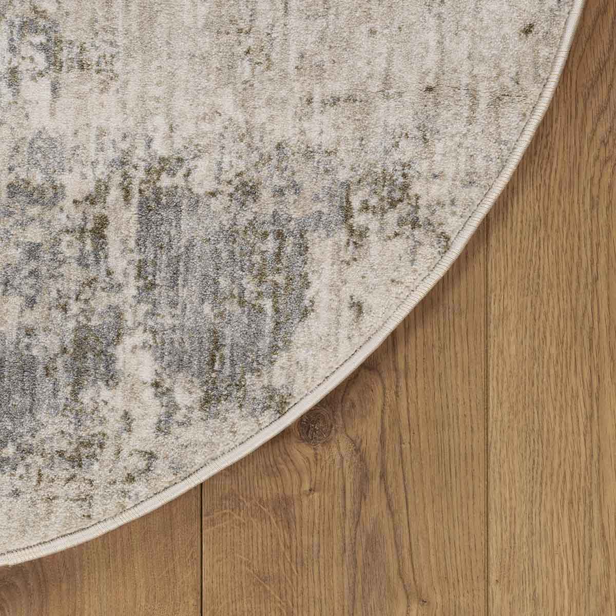 שטיח גלאמור קרם עגול GLAMOUR