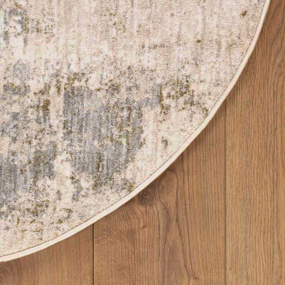 שטיח גלאמור קרם עגול GLAMOUR