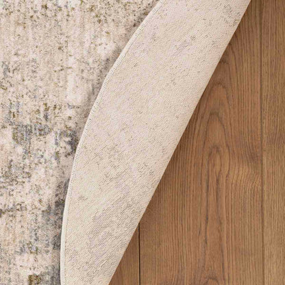 שטיח גלאמור קרם עגול GLAMOUR