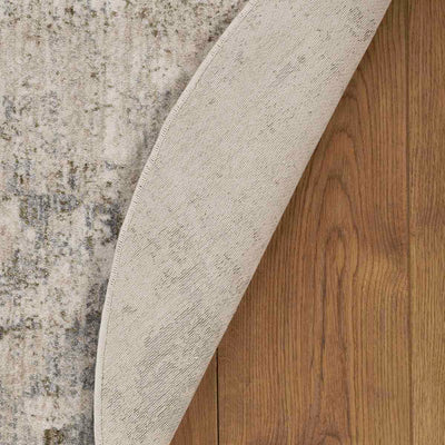 שטיח גלאמור קרם עגול GLAMOUR