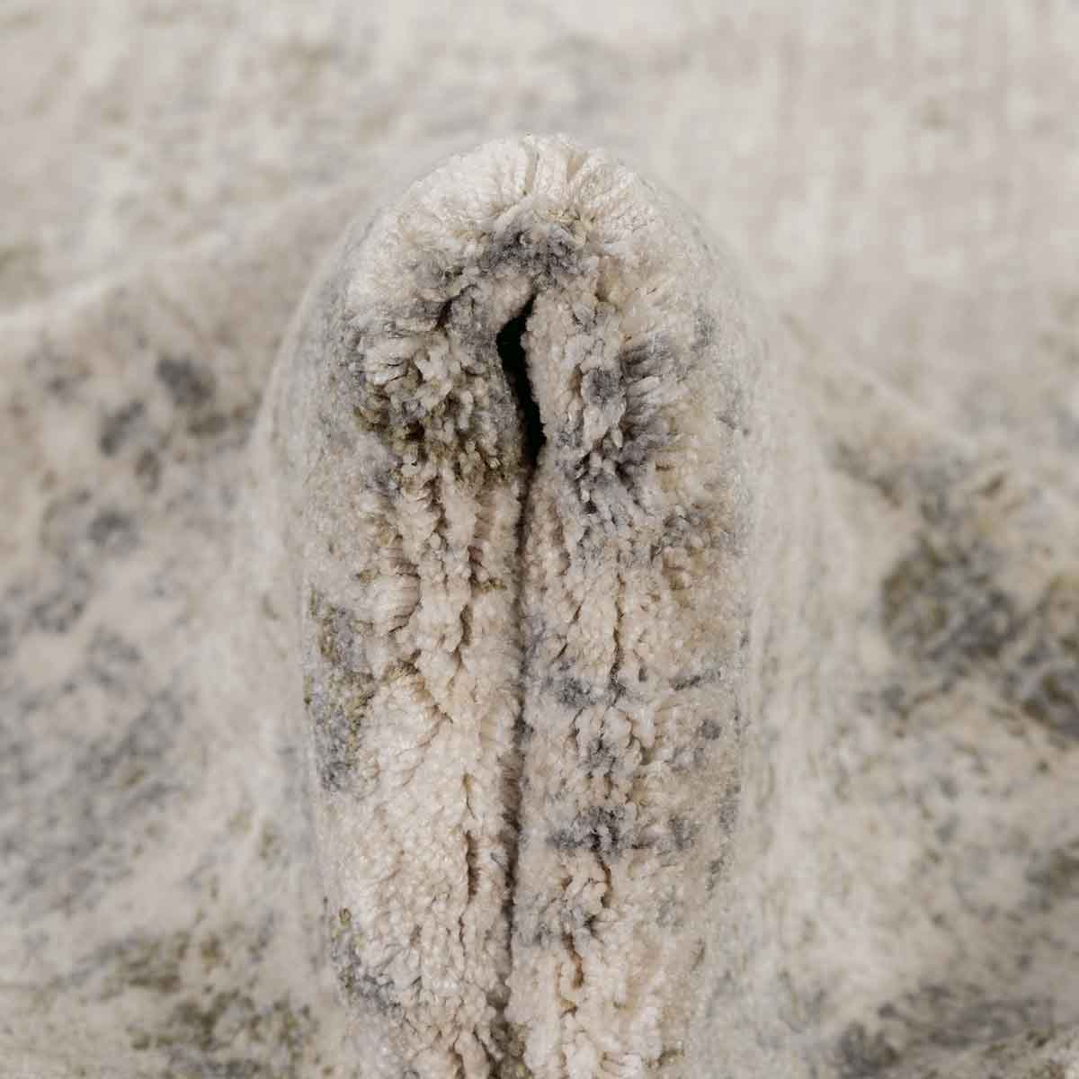 שטיח גלאמור קרם עגול GLAMOUR