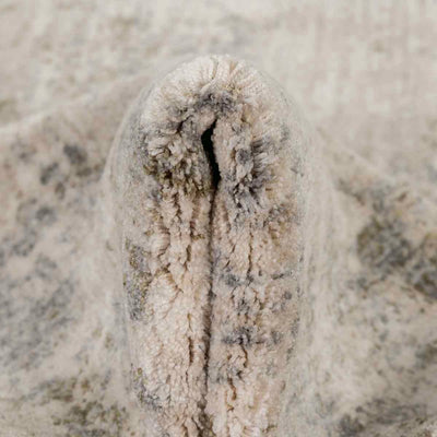 שטיח גלאמור קרם עגול GLAMOUR