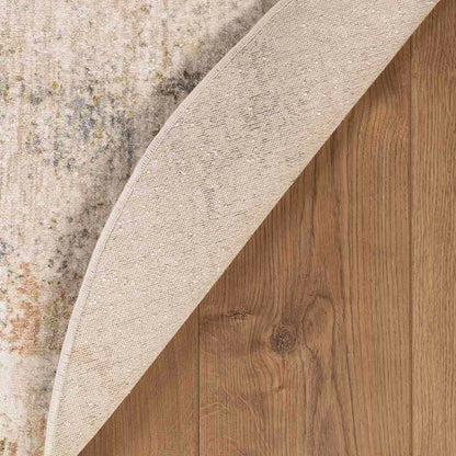 שטיח רוסטיק קרם עגול RUSTIC