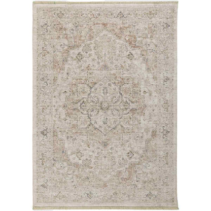 שטיח מדליון קרם MEDALLION