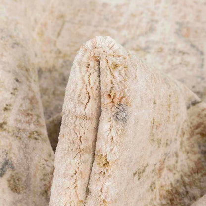 שטיח מדליון קרם עגול MEDALLION