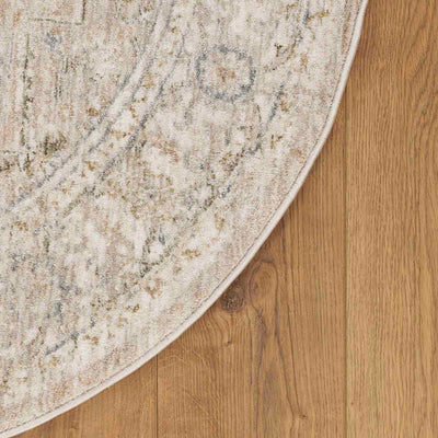 שטיח הוריזון אפור עגול HORIZON