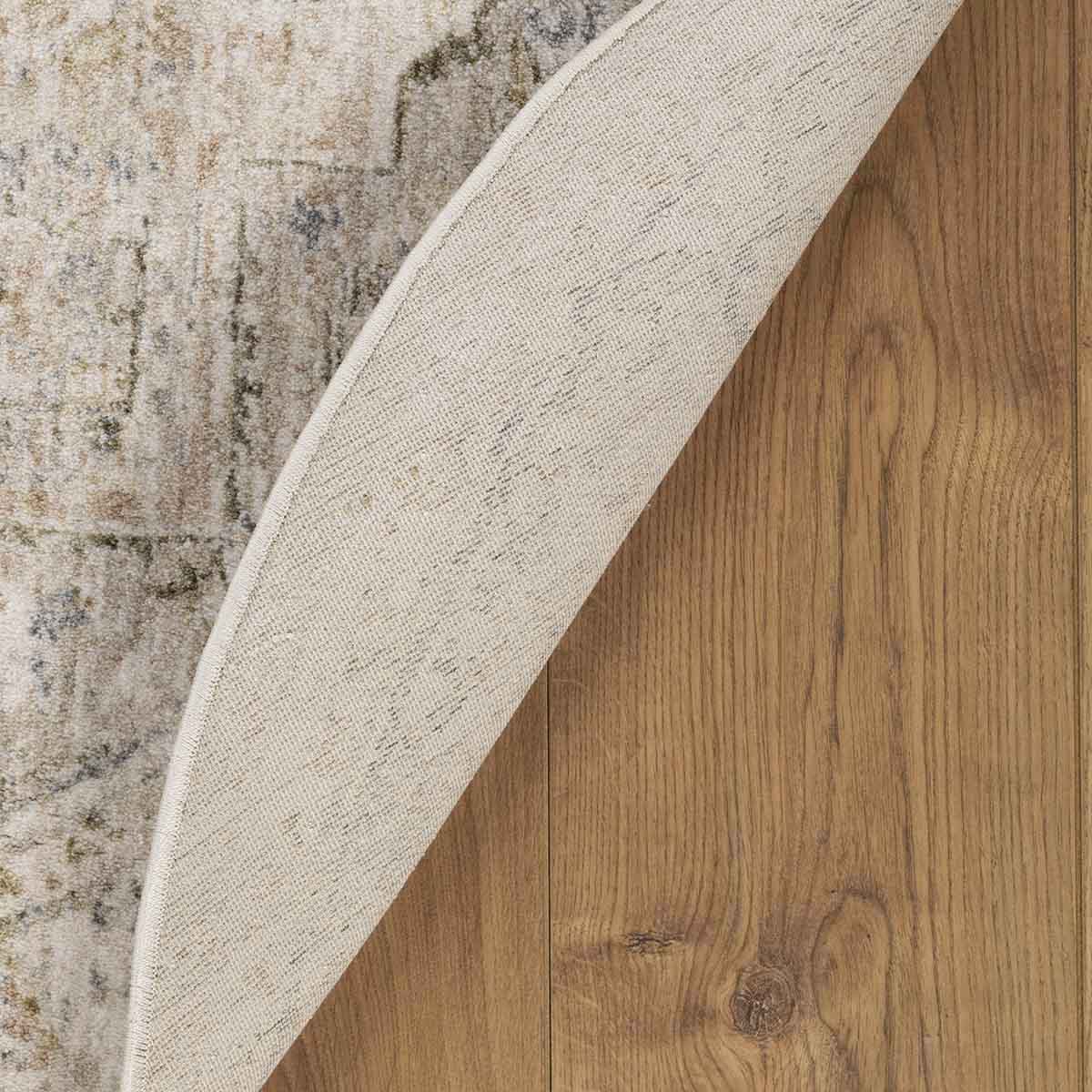 שטיח הוריזון אפור עגול HORIZON