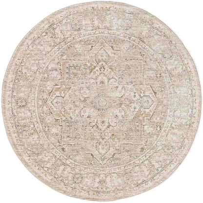 שטיח הוריזון אפור עגול HORIZON