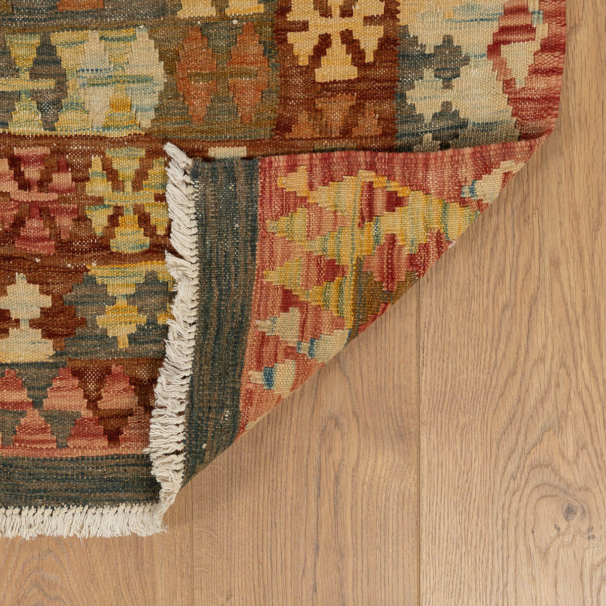 שטיח קילים אפגני צבעוני 310*203 KILIM