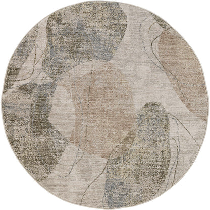 שטיח פרל קרם עגול PEARL