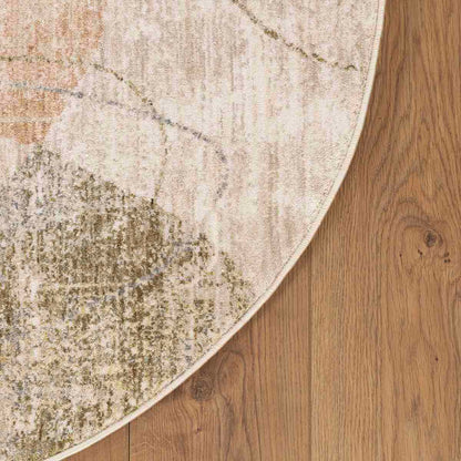 שטיח פרל קרם עגול PEARL