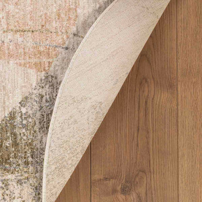 שטיח פרל קרם עגול PEARL