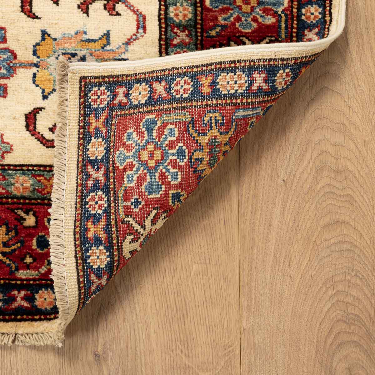 שטיח קייזר לבן ראנר 152*99 KAYZAR