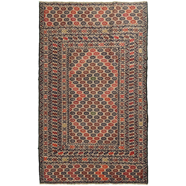 שטיח אוזבקי צבעוני 206*125 UZBEK