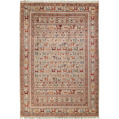 שטיח ארזו אפור/צבעוני 300*207 AREZU
