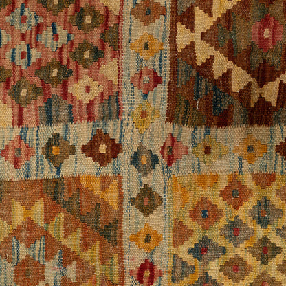 שטיח קילים אפגני צבעוני 304*188 KILIM